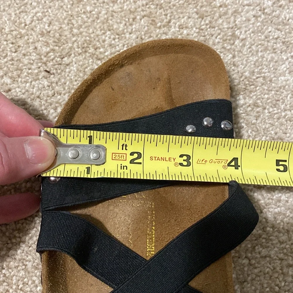 Birkenstock Papillio Black Elastic Sandals - Picture 4 of 6